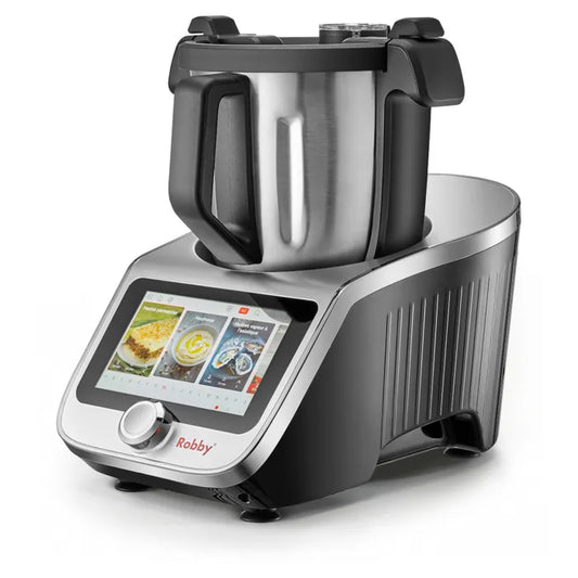 Multifunktionaler, vernetzter Kochroboter RobiCook XL – XL-Schüssel, integrierte Waage, +750 Rezepte