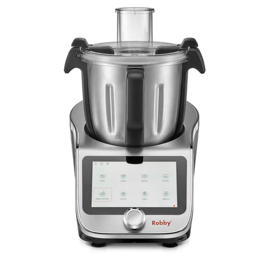Multifunktionaler, vernetzter Kochroboter RobiCook XL – XL-Schüssel, integrierte Waage, +750 Rezepte